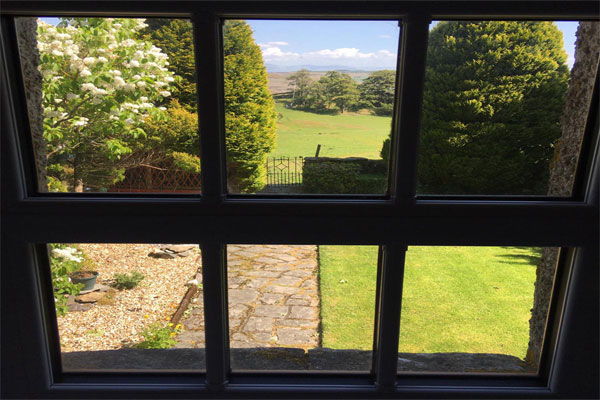 view from window haweswater cottage